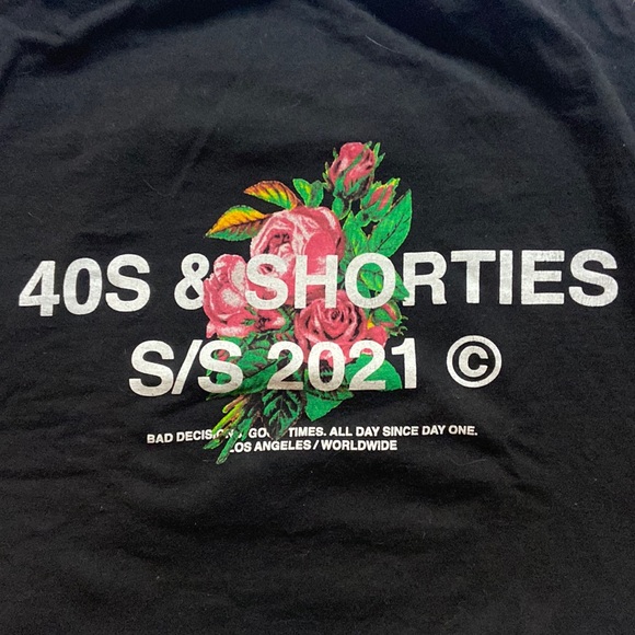 40’s & Shorties s/s 2021 floral tee - Picture 1 of 3